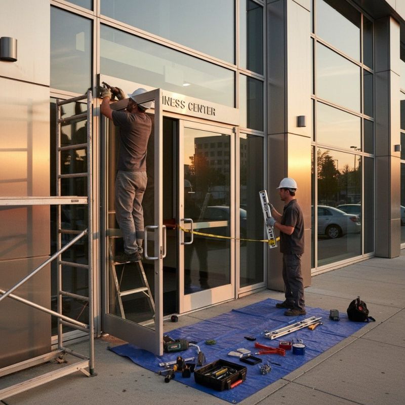 Storefront Door Replacement